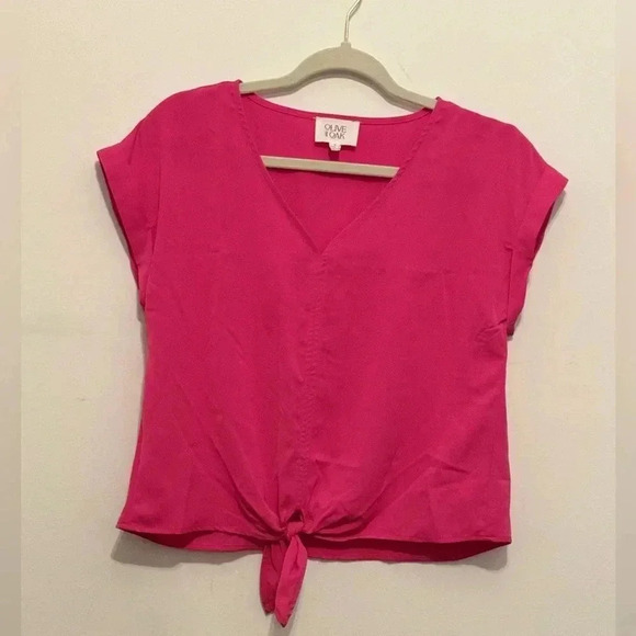 Summer Top Hot pink size small - Picture 1 of 3